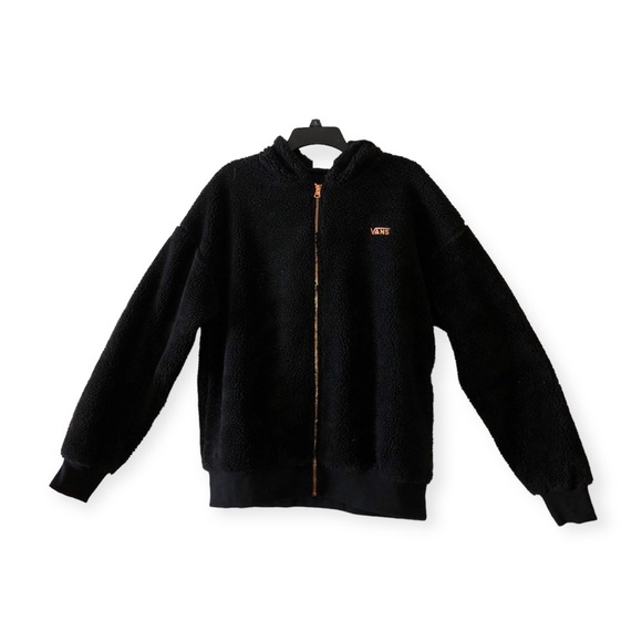 NWT- Vans teddy zip up jacket - Picture 1 of 7